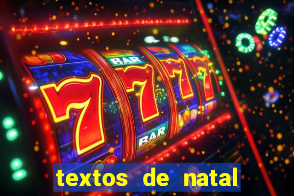 textos de natal para leitura